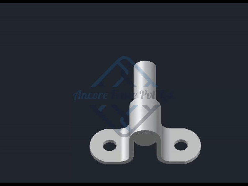 Wood Fence Gate Hinge Wall Mount